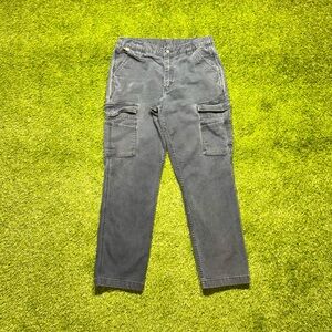 Carhartt FR Flame Resistant Relaxed Fit Canvas Cargo Pants Men’s 35x32 Navy Blue